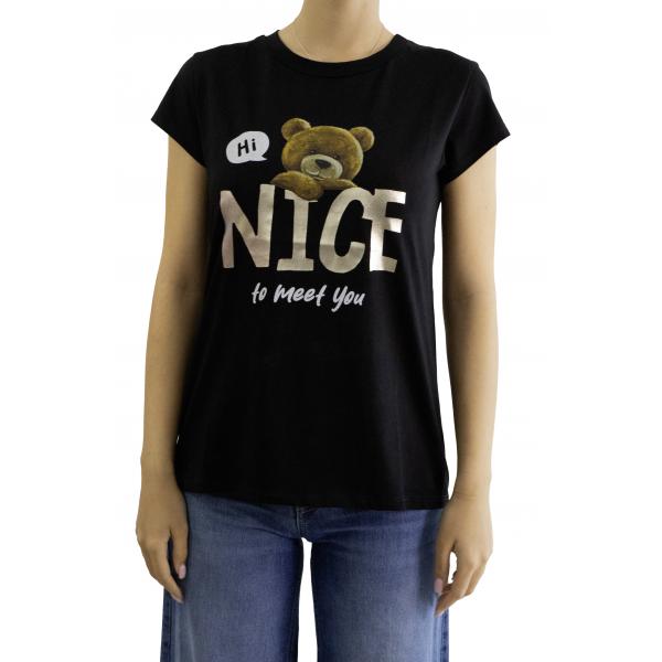 t shirt con orsacchiotto Nice 